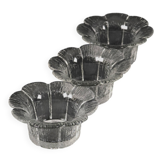 Vintage Mäntsälän Candle Holders Set By Pertti Kallioinen.