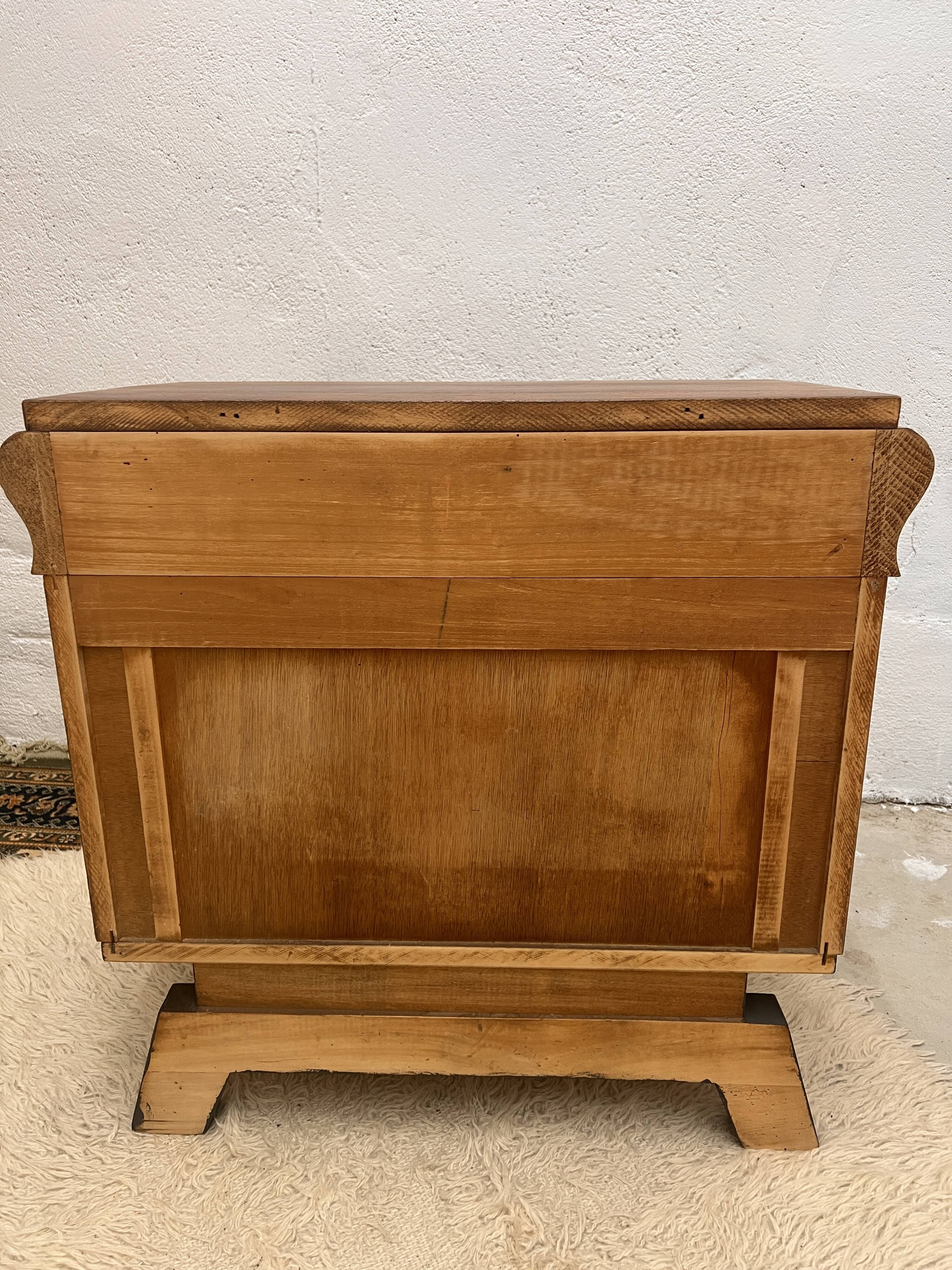 Art Deco side table - Rosewood, 1920s-1950s