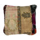 Vintage Turkish Patchwork Rug Cushion Cover 40x40 cm