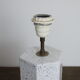 Black and white ceramic lamp foot