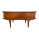 Small vintage teak sideboard in Scandinavian style
