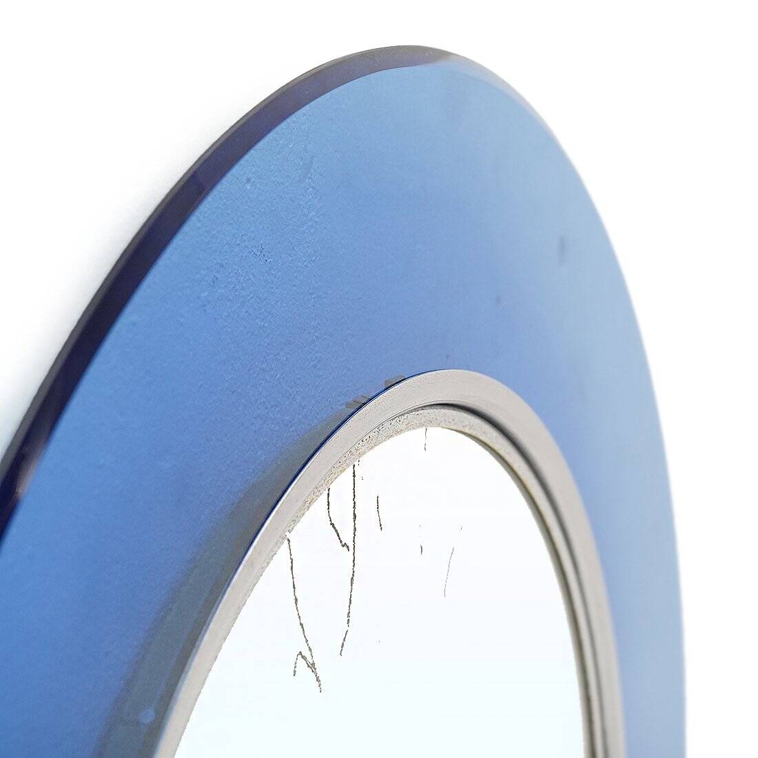 Round wall mirror by Fontana Arte, 1960s