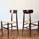 Rare set of 6 vintage Italian rope chairs by Eredi Marelli, 1950