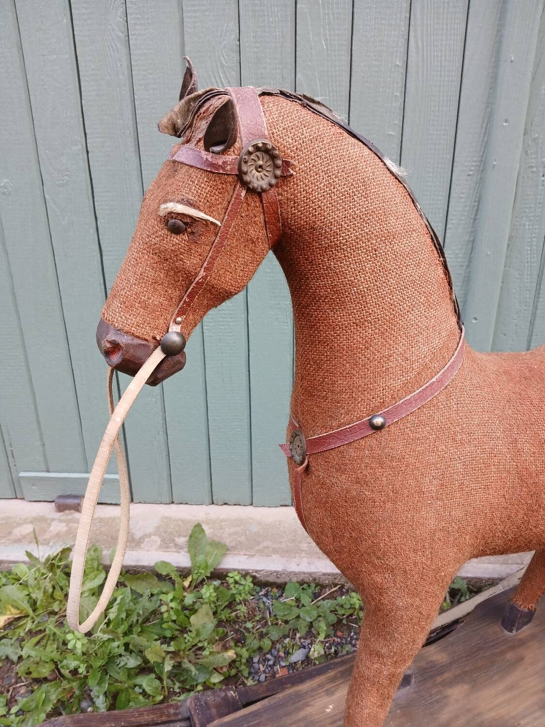 Antique rocking horse
