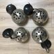 Suspensions boules chromé