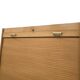 Vintage wooden archive cabinet / curtain cabinet / compartment cabinet