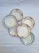 Orange and blue deep plates HBCM and St Amand