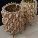 Pair of lamp bamboo