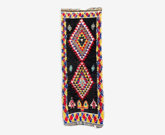 Tapis berbere traditionnel marocain, 245x80 cm | Selency