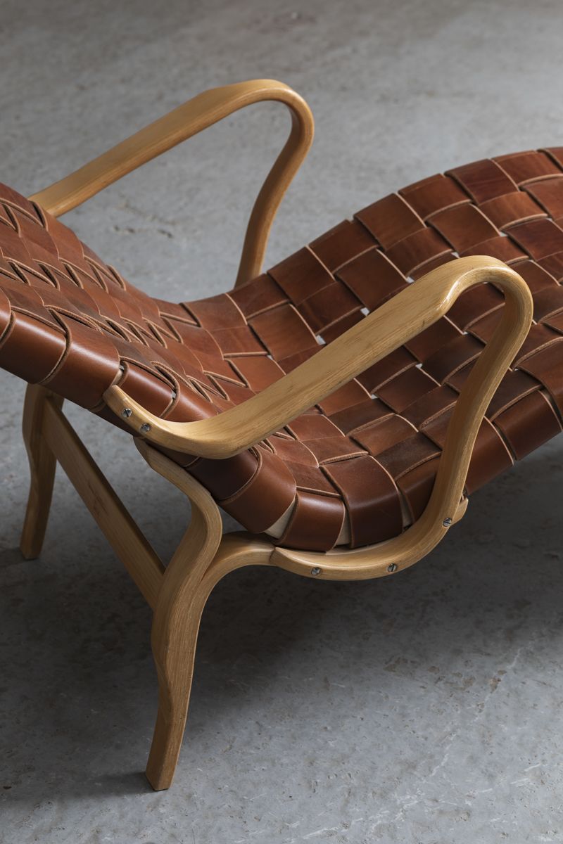 Lounge chair ‘Pernilla 3’, designed by Bruno Mathsson and produced in Sweden by DUX in the 1960’s