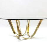 Vintage Coffee Table Design By Roger Sprunger For Dunbar, 1970s