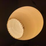 Yellow opaline pear hanging lamp