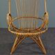 Fauteuil en rotin, 1950
