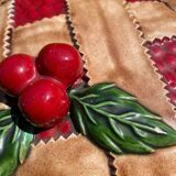 Plat à tarte en trompe-l’œil tarte aux cerises