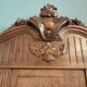 antique headboard
