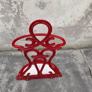 Porte parapluie canne en fonte émaillée