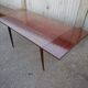 Table formica Acajou macassar vintage 1960