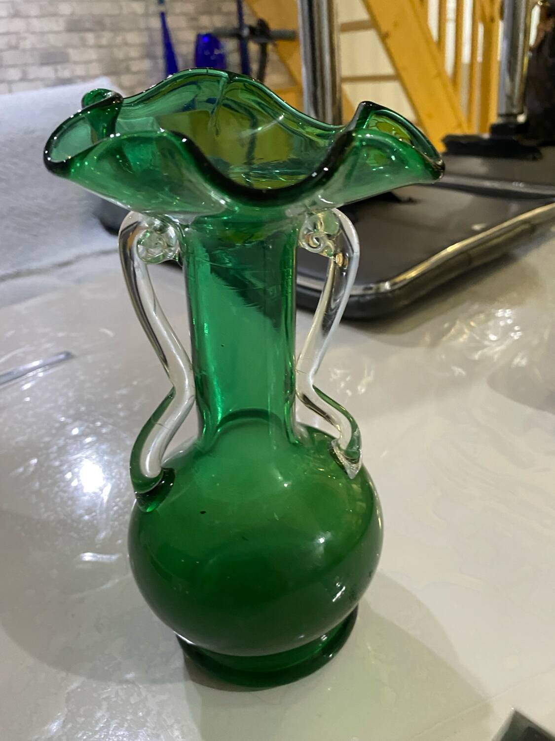 Murano corolla vase