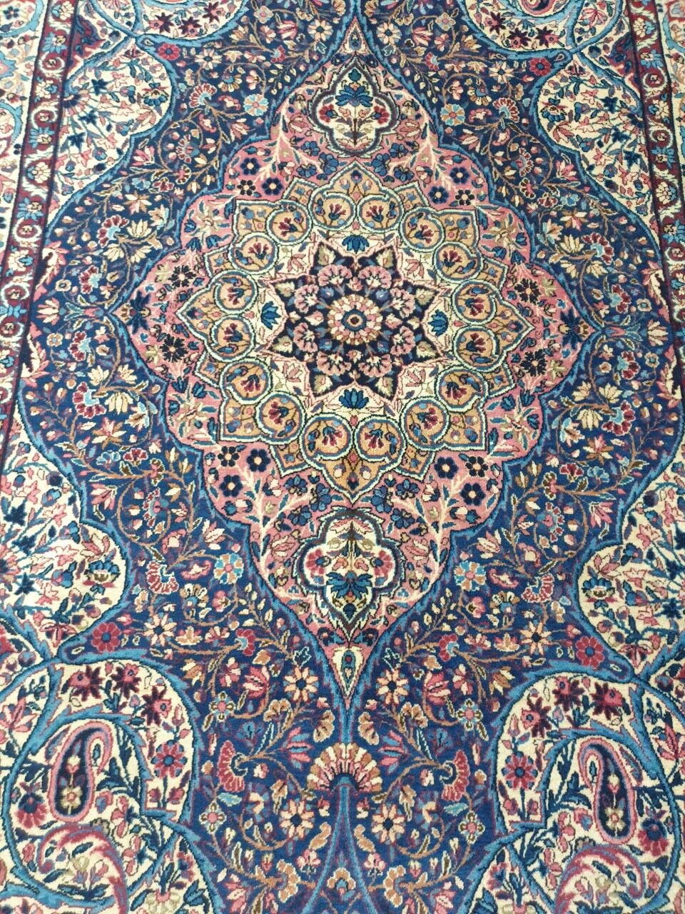 Handmade Kerman rug
