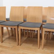 Set of 8 dining room chairs, Pedrali
