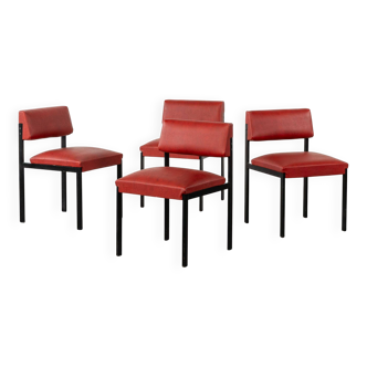 Chaises "RUDI" par Pierre Guariche pour MEUROP