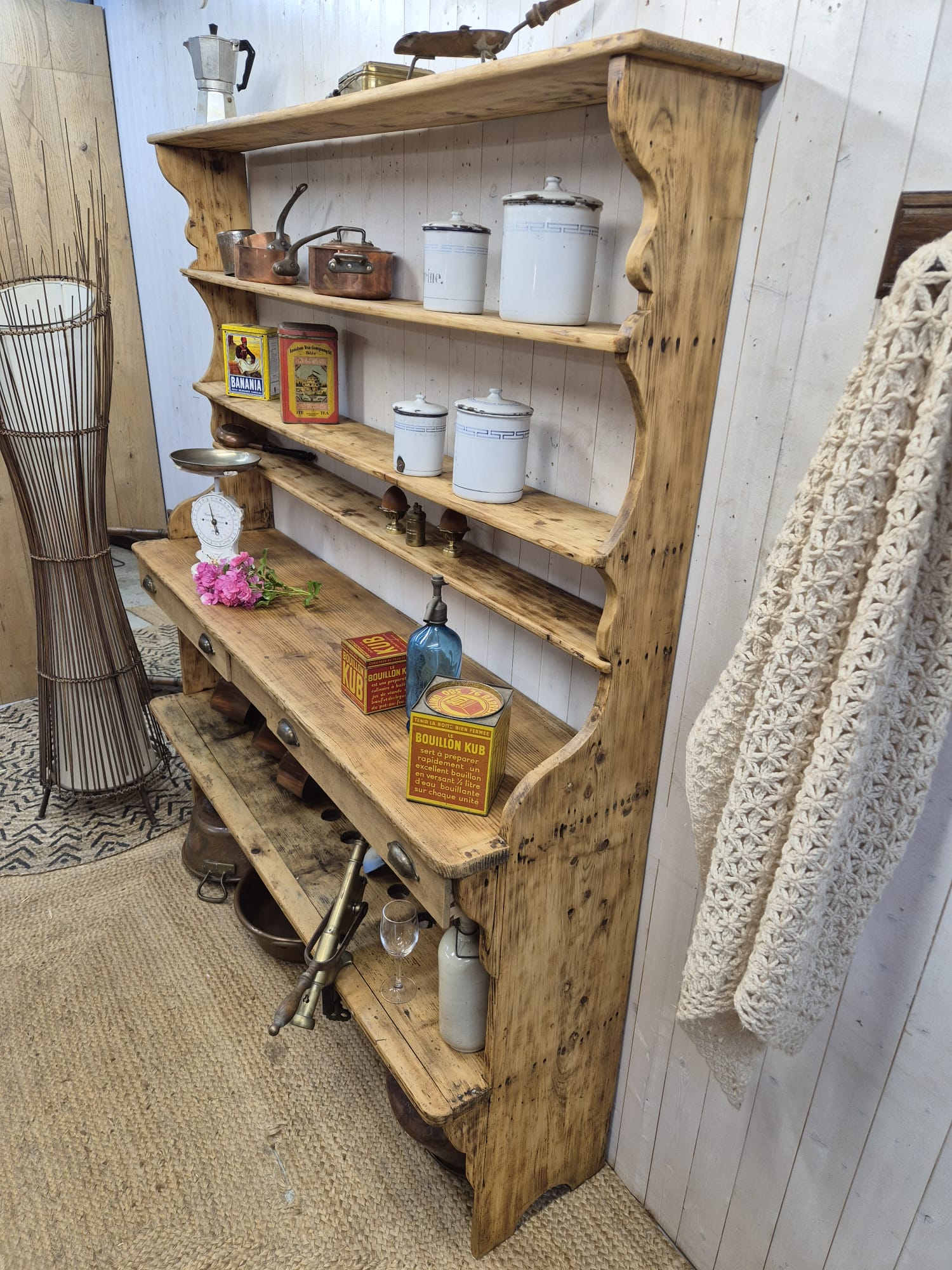Old country shelf
