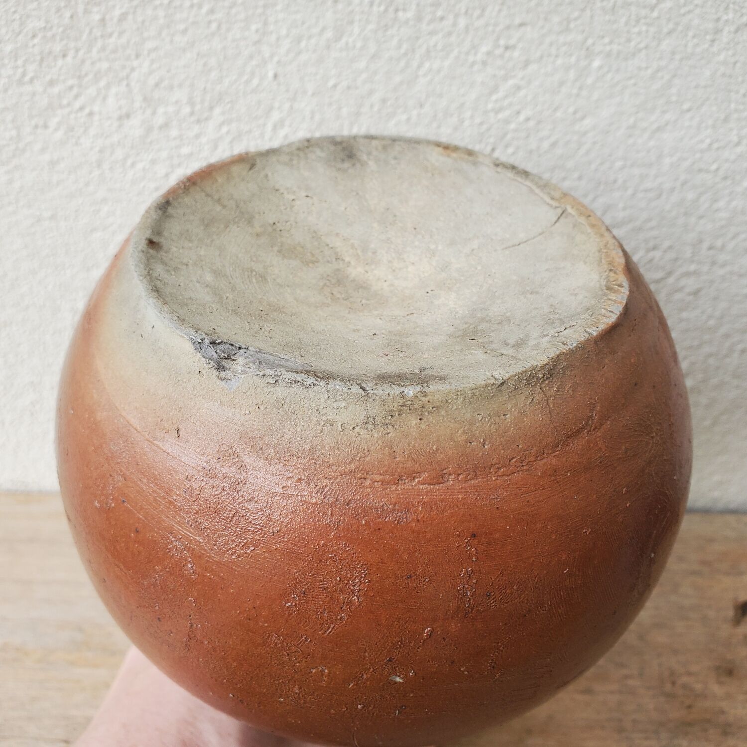 Bottled stoneware bottle