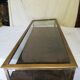 Vitrine de comptoir magasin laiton