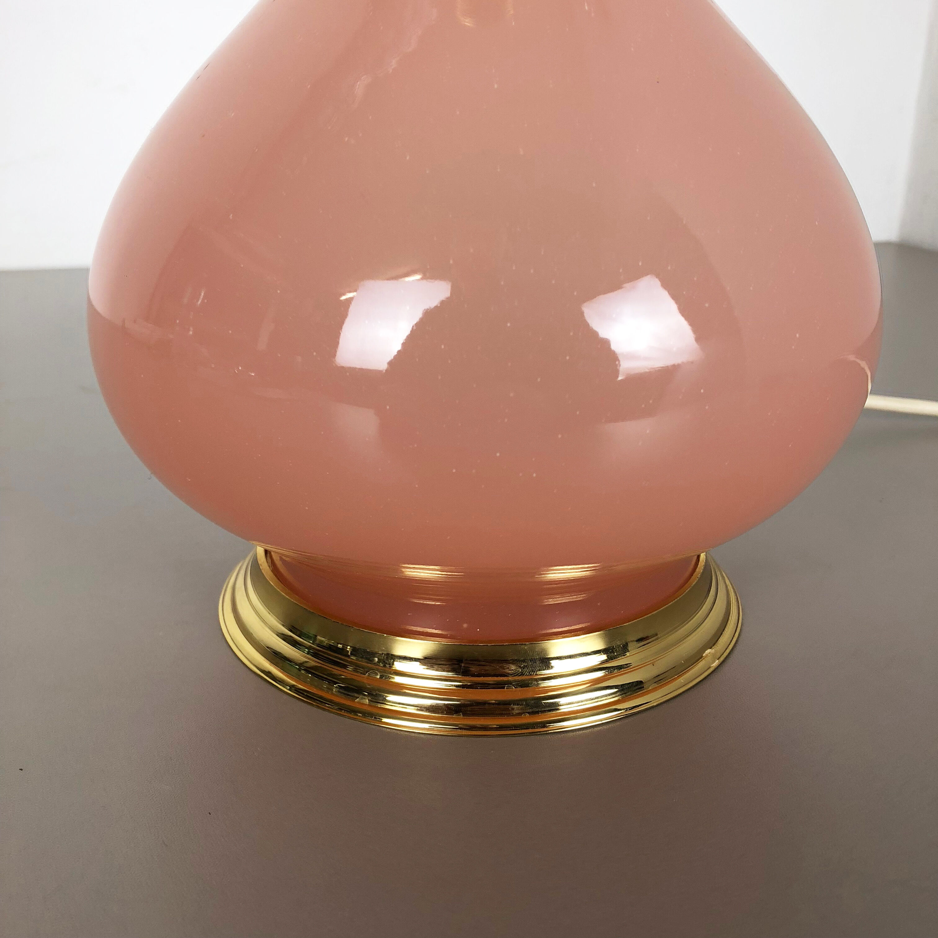 Murano glass table lamp by Cenedese Vetri