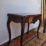 A XIX rosewood games table