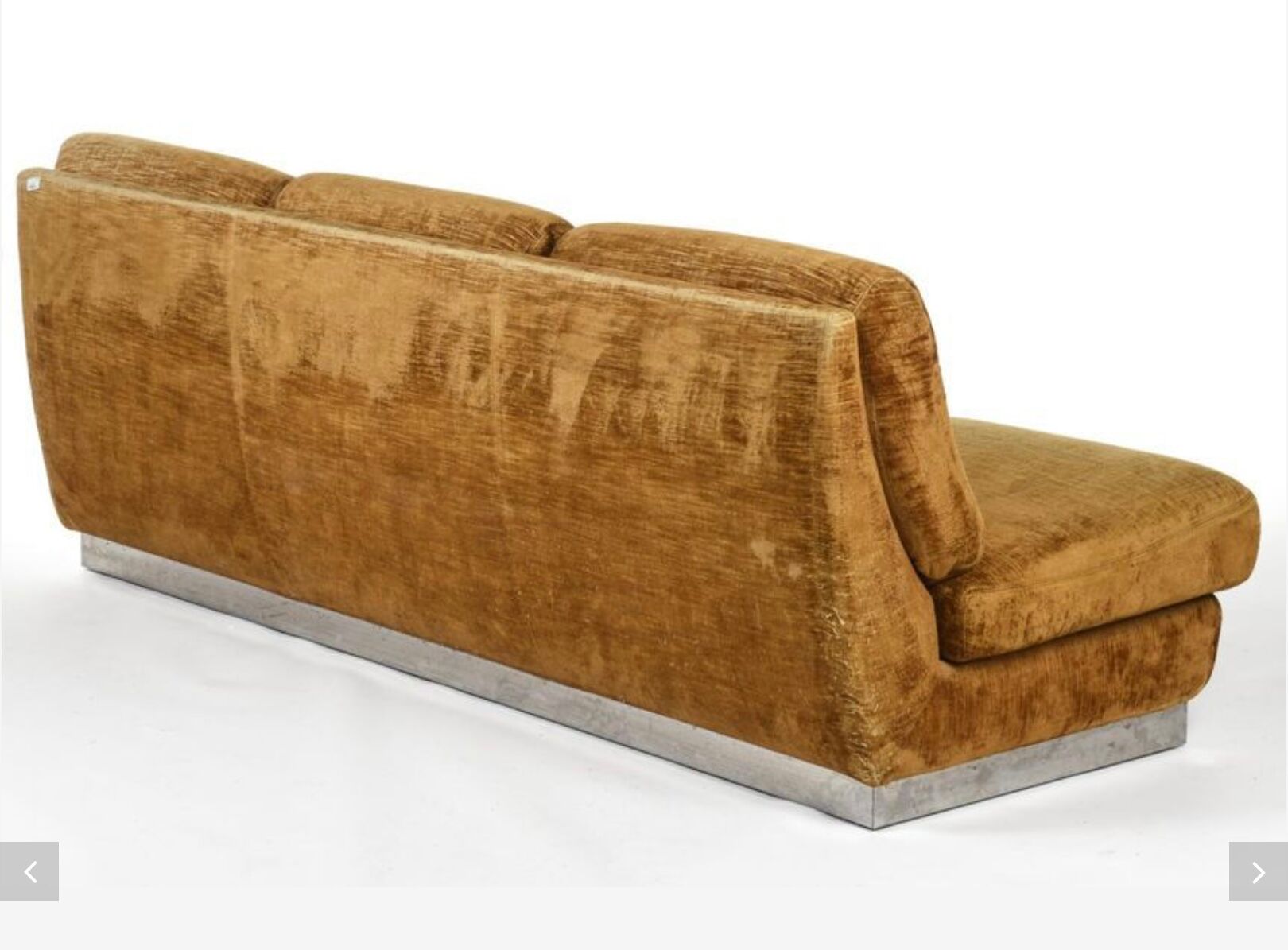 Sofa 3 places 70s