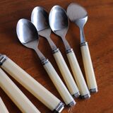 Pierre Balmain cutlery set – 16 pieces – ivory handles