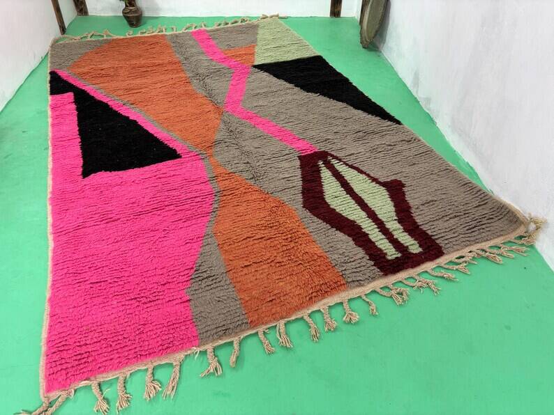 Azilal woven wool rug 200cmx300cm