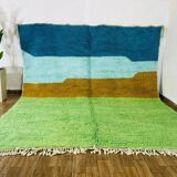 Traditional handmade Beni Ouraine rug, size 150 x 250 cm