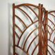 Bamboo and rattan screen