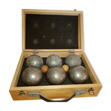 Box 6 bowls of petanque