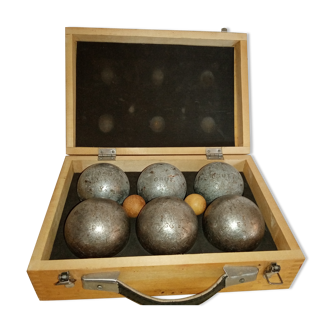 Coffret 6 boules de pétanque