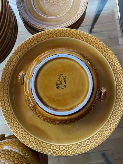 Gien vintage couscous service