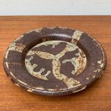 Mid-century studio pottery bowl from Visby, Denmark, 1960s.