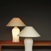 Murano Glass Table Lamps Model Tschung by Ingo Maurer for M Design, 1970s