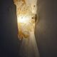 Murano glass wall light. Italy, 1960s.