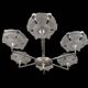 Ezan art deco chandelier