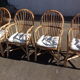 Wicker garden lounge