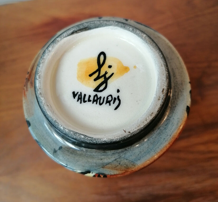 Vallauris LJ pitcher 60s