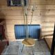 Luminaire tripode 4 branches vintage