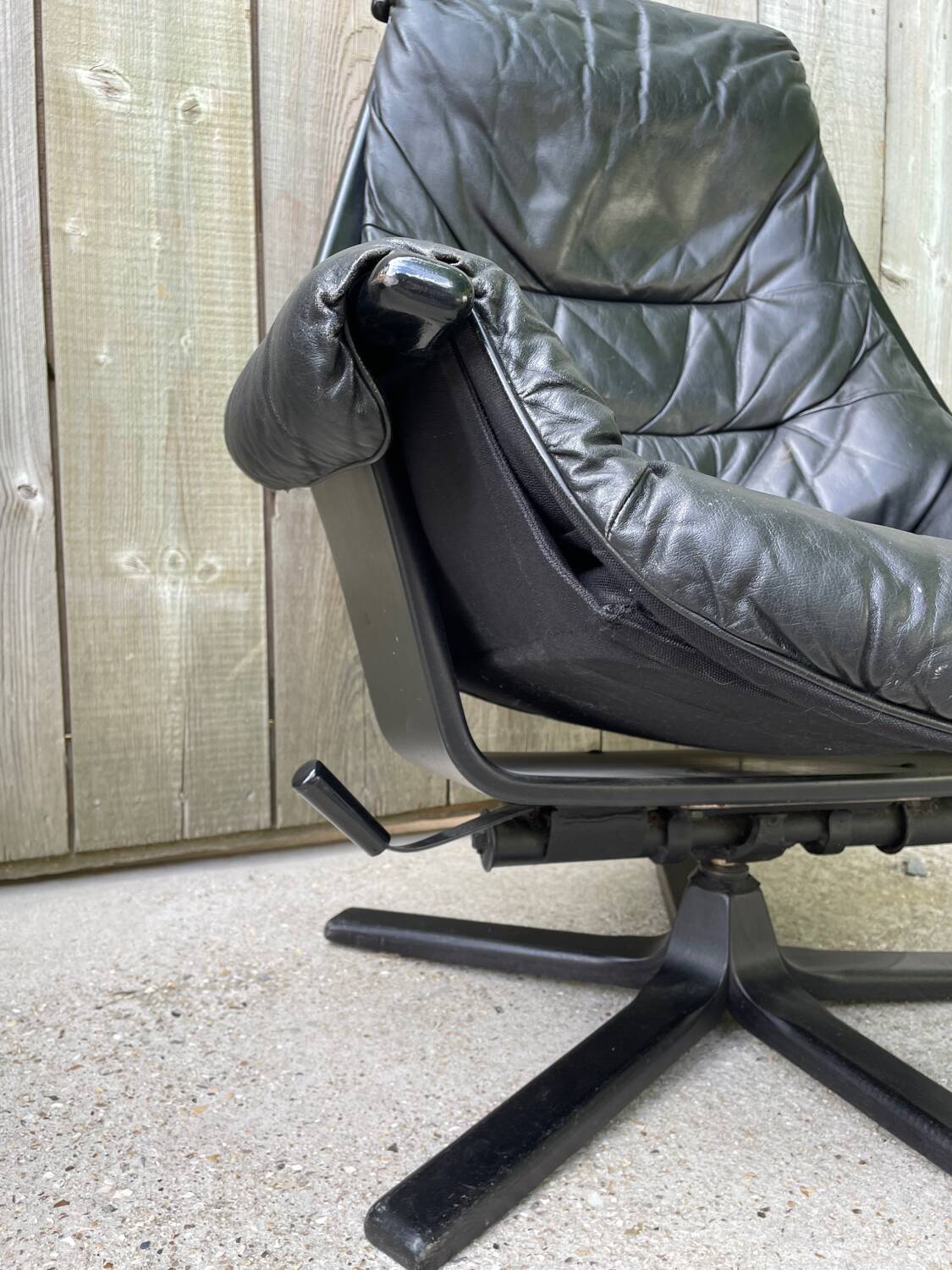 Armchair and footstool Möbel Sweden