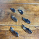 Whale-shaped stainless steel knife holder