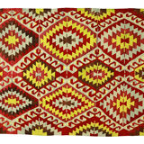 Anatolian handmade kilim rug 336 cm x 185 cm