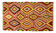 Anatolian handmade kilim rug 336 cm x 185 cm