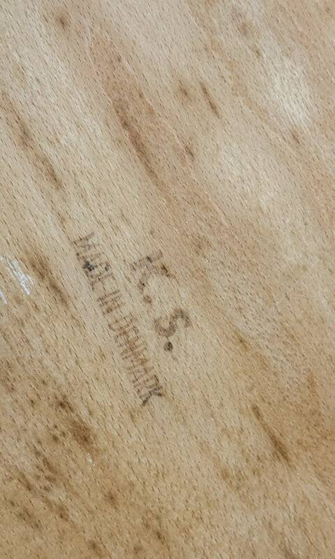 Set of 6 Danish “Knife Chairs” by K.S, 1960s